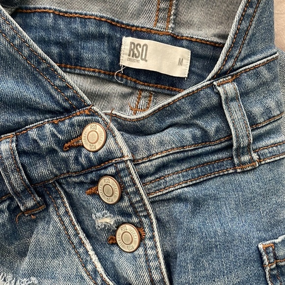 Distressed Overalls - Picture 3 of 3